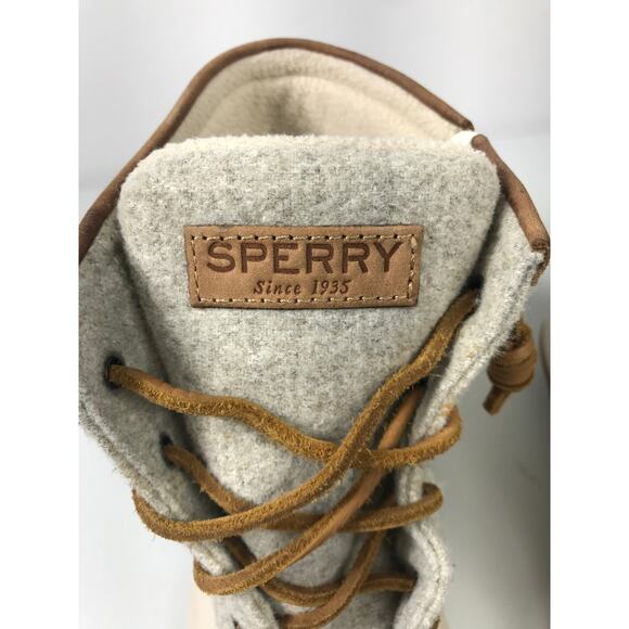 Sperry Women's Saltwater Wool Embossed Thinsulate Duck Boot 9M Waterproof - Picture 2 of 8